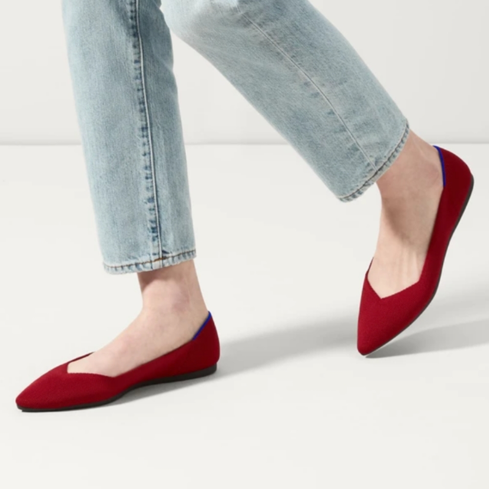 ROTHY'S THE POINT FLATS SHOE